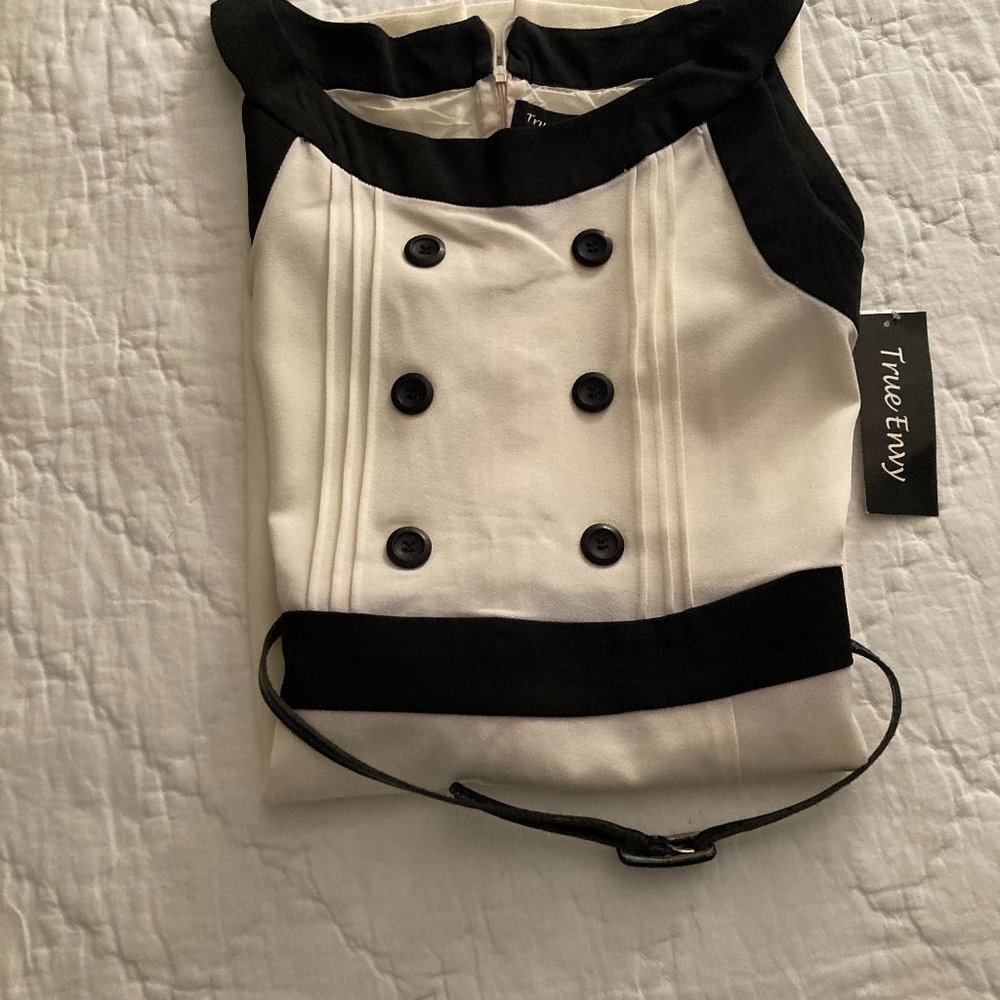 Ture Envy, Black and Cream dress (brand new)!